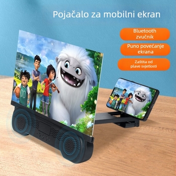 Držač pojačivača zaslona, univerzalni, plastična konstrukcija, podrška prilagodbi