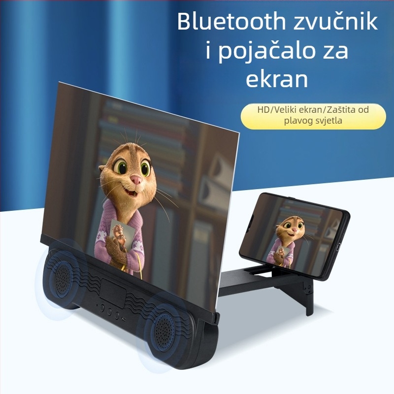 Držač pojačivača zaslona, univerzalni, plastična konstrukcija, podrška prilagodbi