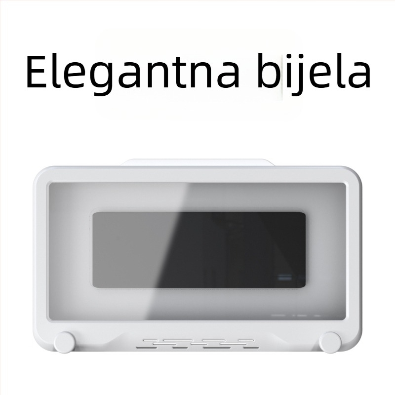 Rotirajući držač za telefon u kupaonici, vodootporan, zidni, plastični