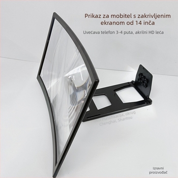 Mi xi Držač pojačivača zaslona za telefon - stolni, univerzalni, plastični