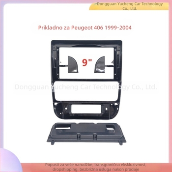 Android središnji navigacijski okvir za Peugeot 406 (ABS+PC, 300 g, 1999–2004)