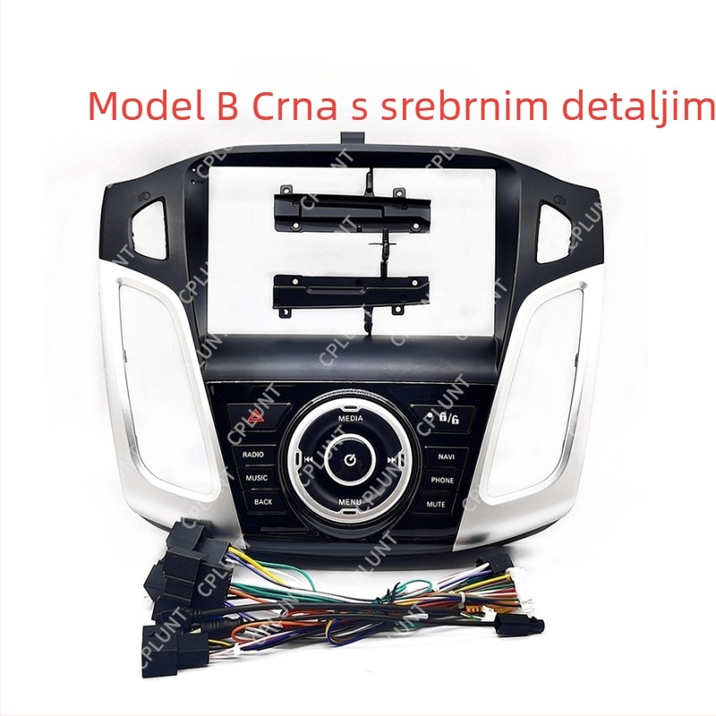 Ford Focus okvir ploče za Android navigaciju – ABS+PC, kompatibilno s modelima 2012–2019, težina 1 kg