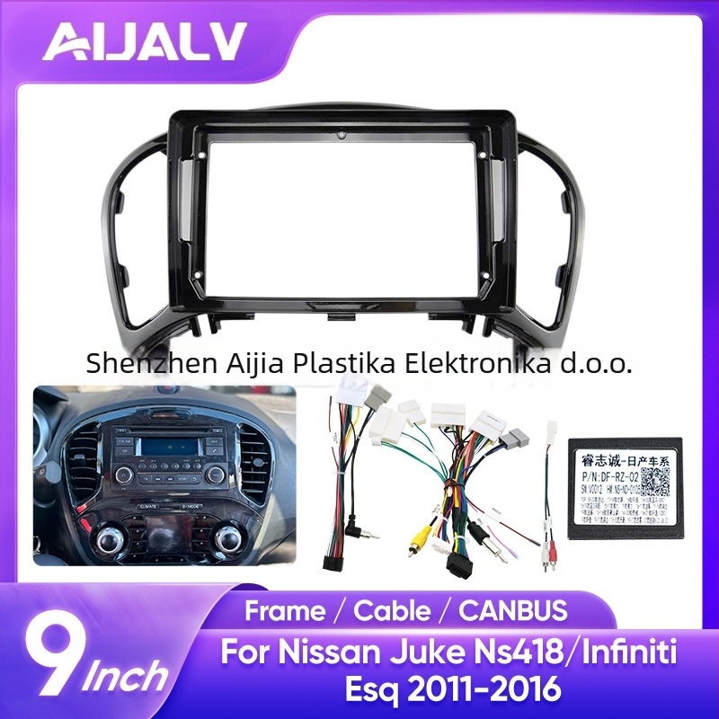 Okvir središnje navigacije Nissan Juke – ABS, ODM/OEM kompatibilan, 1 kg, Proizvedeno u Shenzhen