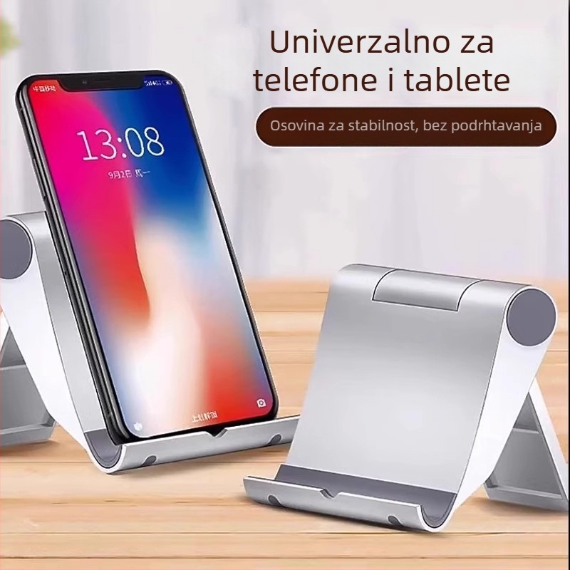 Držač telefona s bežičnim punjenjem za stolnu upotrebu — plastična konstrukcija, kreativni dizajn