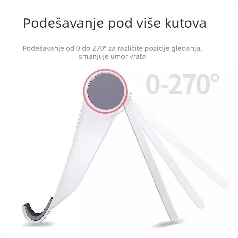 Držač telefona s bežičnim punjenjem za stolnu upotrebu — plastična konstrukcija, kreativni dizajn