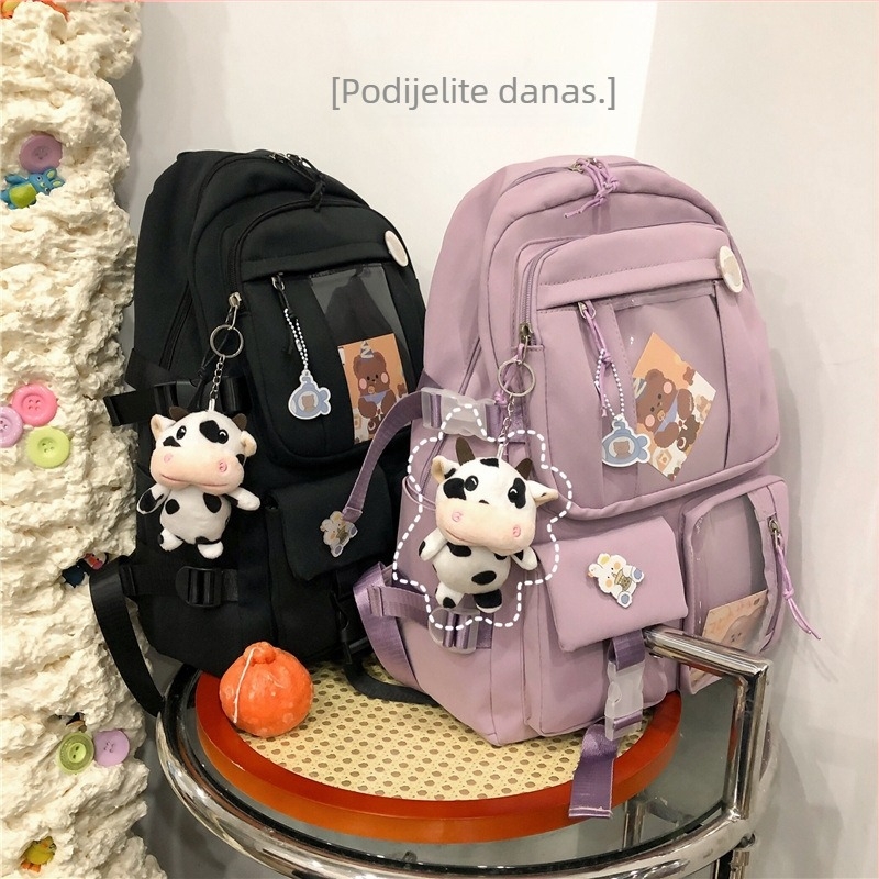 Fleksibilan putni i planinarski ruksak, lagan dnevni ruksak s pretincem za 14-inčni laptop, unisex, Oxford platno, moderan stil