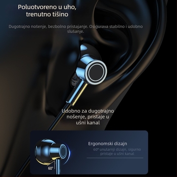 Xin yuyin neckband Bluetooth slušalice, model 37, HiFi zvuk, ugrađeni mikrofon