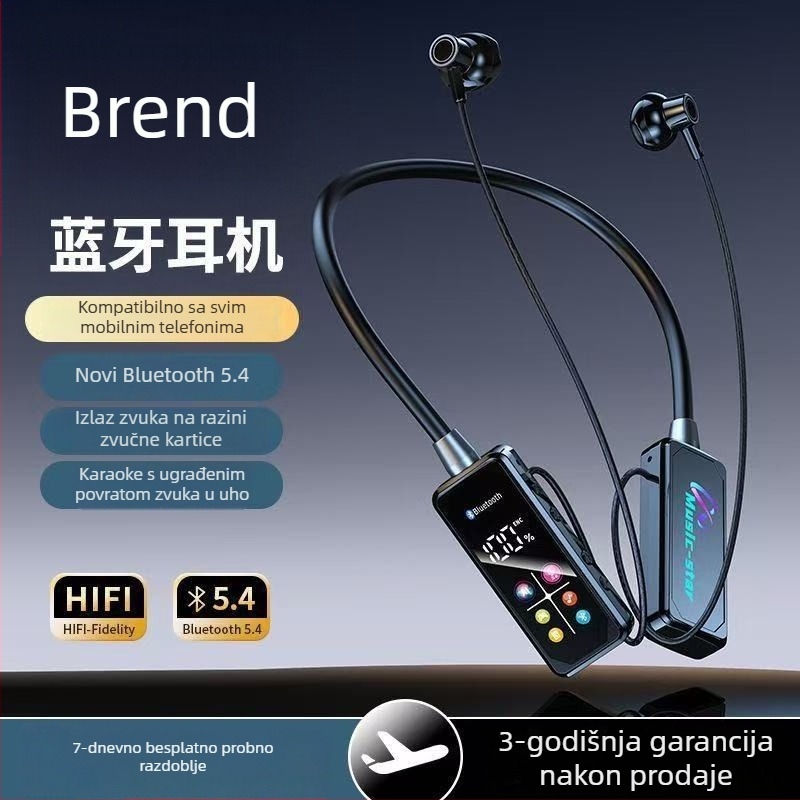 Xin yuyin neckband Bluetooth slušalice, model 37, HiFi zvuk, ugrađeni mikrofon