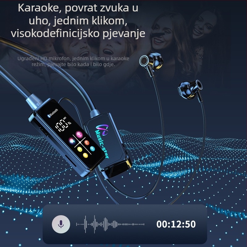 Xin yuyin neckband Bluetooth slušalice, model 37, HiFi zvuk, ugrađeni mikrofon