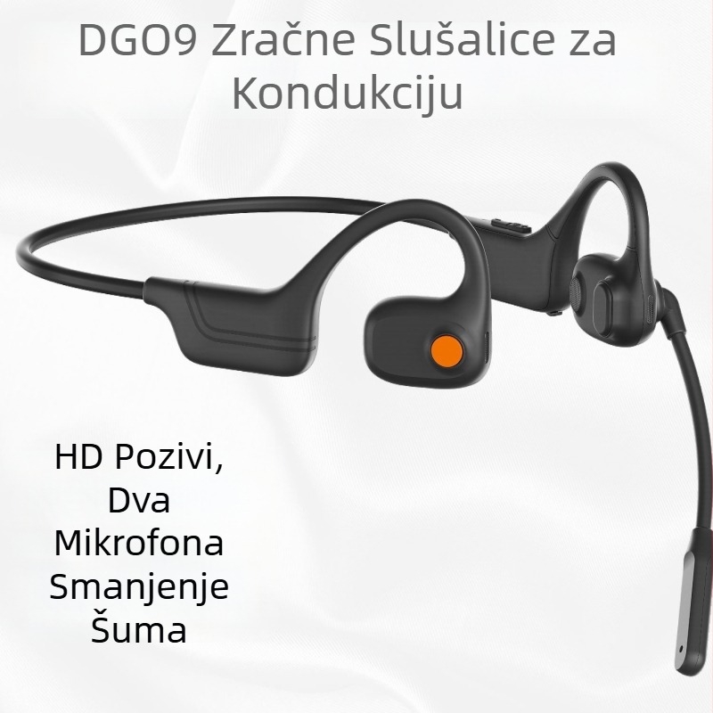 Bežična Bluetooth slušalica za poslovne pozive sa značajnim smanjenjem buke, nosiva na glavi, bilateralni stereo zvuk, Bluetooth 5.0, rad baterije preko 8 sati