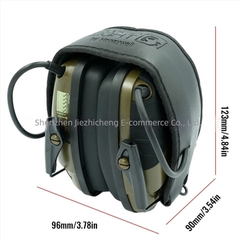 Elektronička zaštita sluha za lov, s prijemom zvuka i smanjenjem buke na glavi