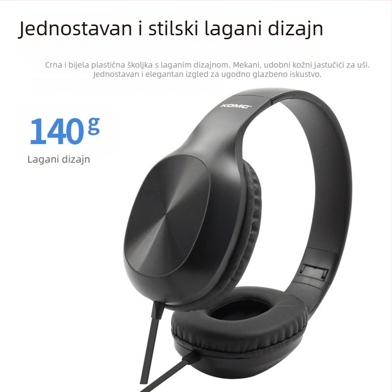 Slušalice P7, žične, 3,5 mm priključak, 40 mm zvučnik, frekvencijski raspon 20–20 kHz