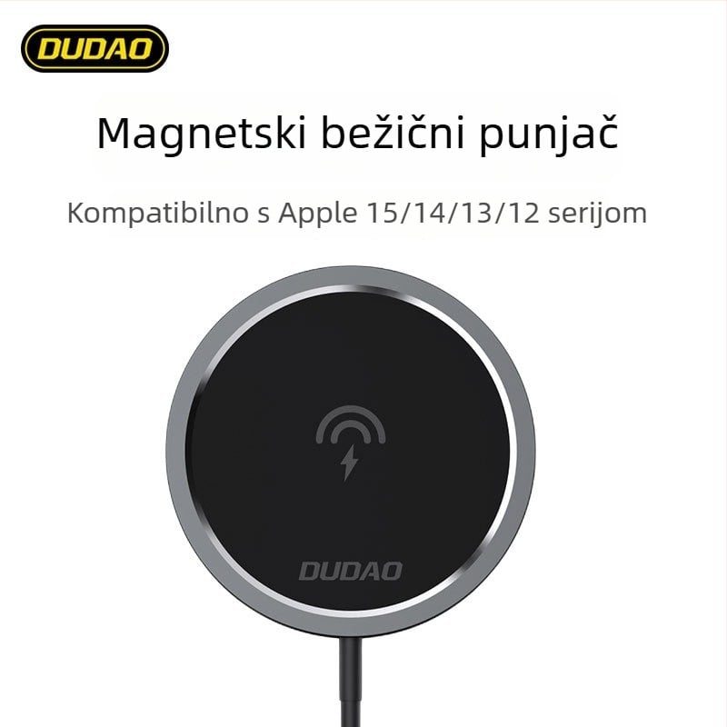 Bežični punjač A12XS 15W s MagSafe za iPhone 13/17 Pro Max – PD, 3A
