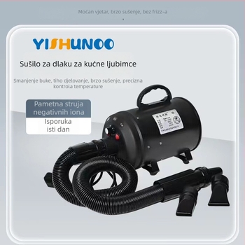 Sušilo dlake za kućne ljubimce za velike pse, DC motor, ispod 1000W, 220V, spiralna grijaća žica, zaštita od pregrijavanja