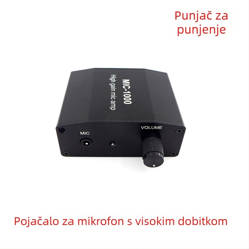 Rhythm imagination MIC-1000 elektretni kondenzatorski mikrofon – punjiv, kompatibilan sa snimanjem na pametnom telefonu