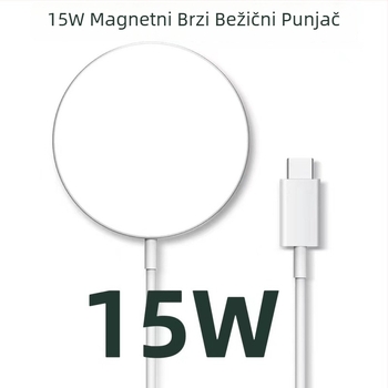 MagSafe magnetski bežični punjač, Type-C PD, 15W, za iPhone 14/15/16