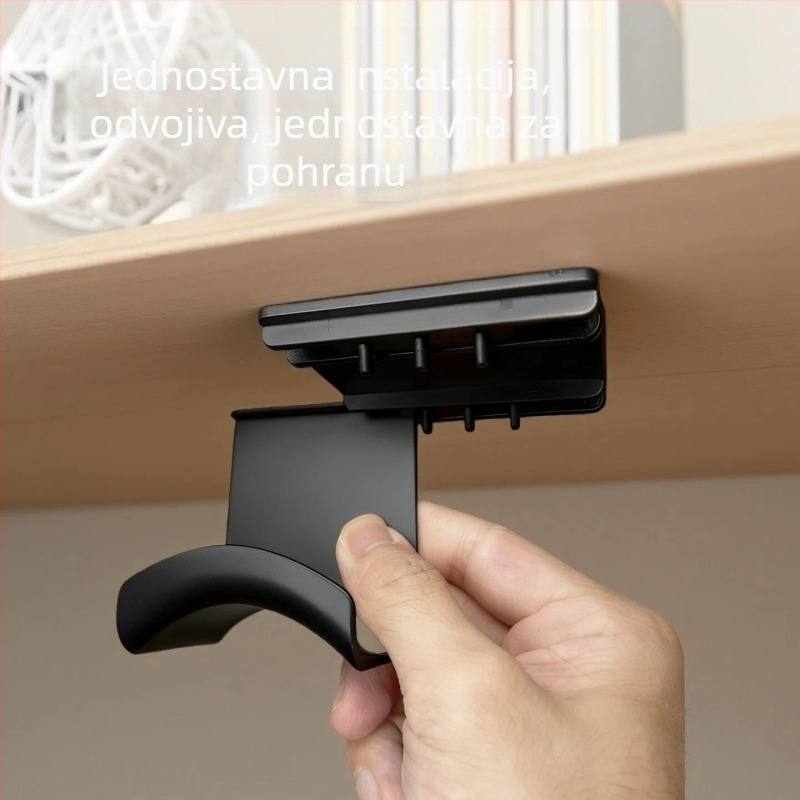 Bo-320 Silikonasta stalka za slu1alice, za desktop, kompatibilna s univerzalnim slu1alicama, zidno postavljanje