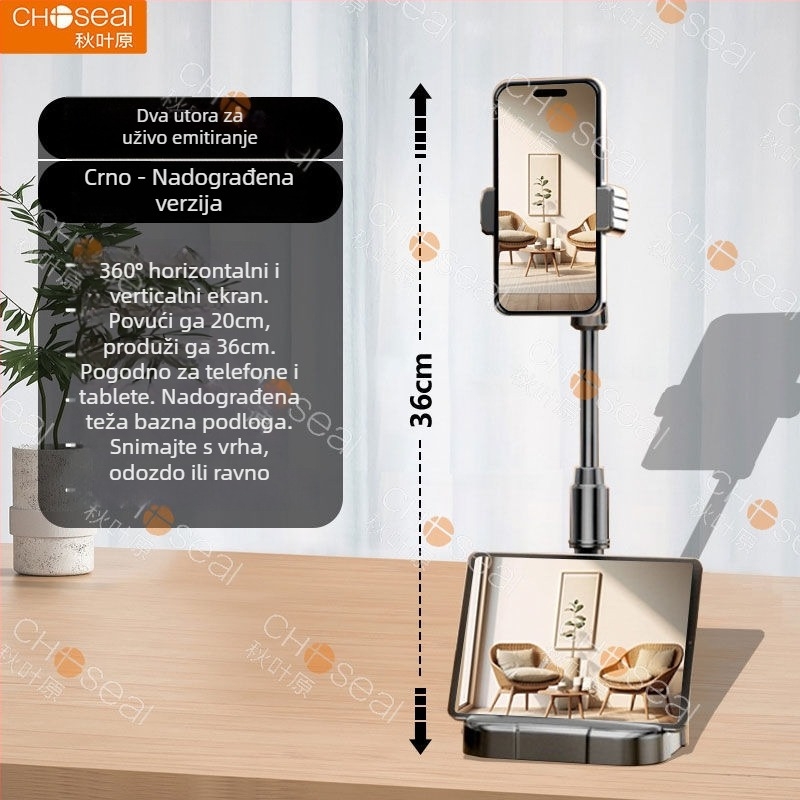 Stalak za telefon na stol | Tip: Air bag holder; Materijal: Plastika; Stil: IP