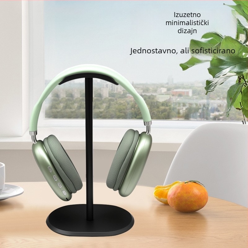 Držač slušalica od aluminijske legure – stolna uporaba, kompatibilan sa sluŠalicama, težina 170 g
