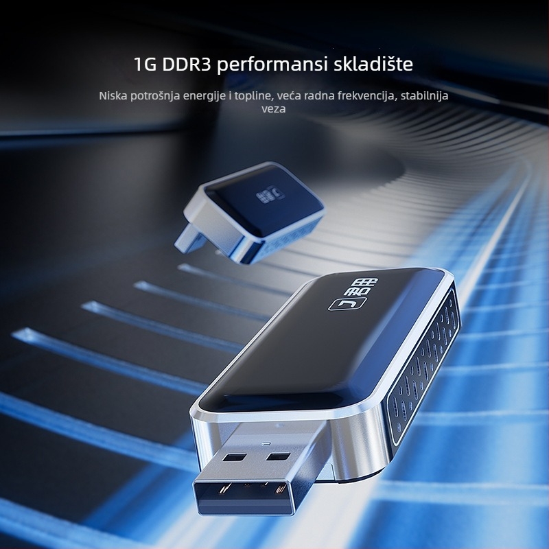 CarPlay bežični CarLife adapter za Android automobile – Model U7, dvostruki jezgreni CPU, 1GB RAM, USB sučelje, Android Car verzija 5.0+