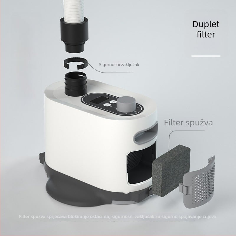 Sušilo za dlake za kućne ljubimce, DC motor, 220V, 2000W+, zaštita od pregrijavanja — za mačke i pse