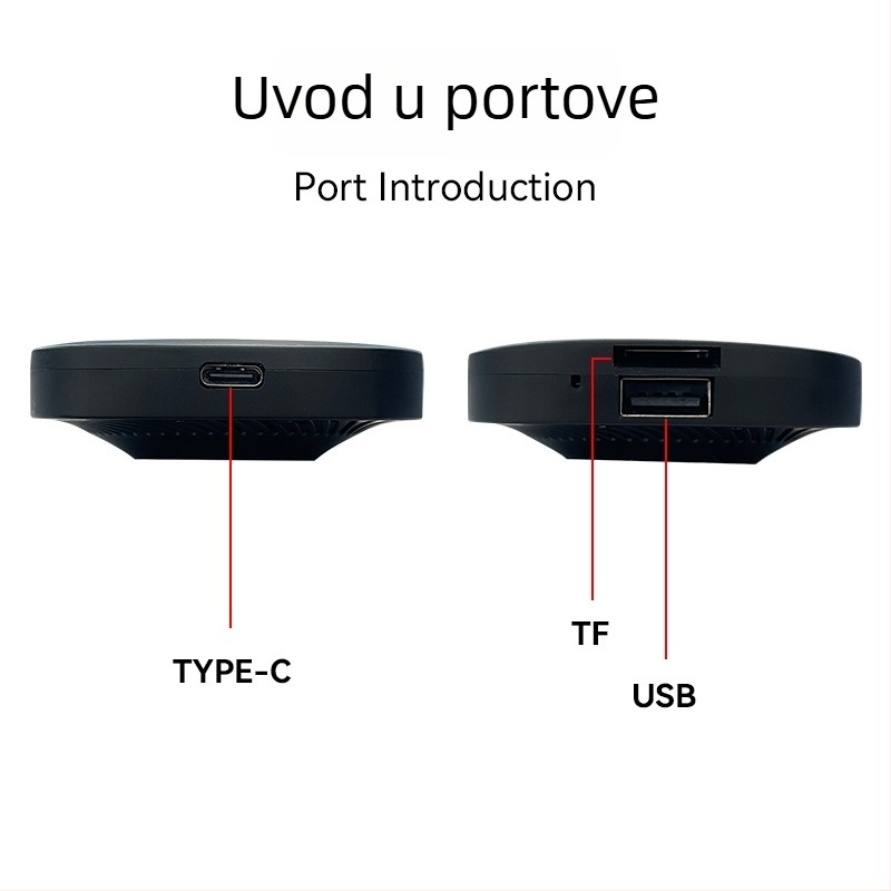 Bežični CarPlay kutija A11 s ventilatorom, 2 GB RAM, 32 GB ROM, USB sučelje