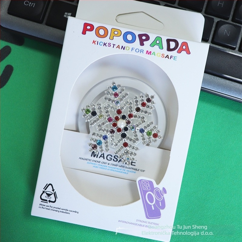 Držač s prstenom za mobitele | Plastika | Opći stil | Mogućnost prilagodbe