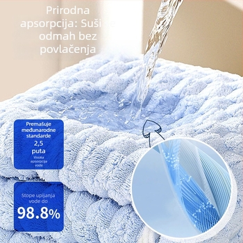 Ručnik za kupanje kućnih ljubimaca – mekan koralni fleece, izuzetno upijajući, brzo sušenje, antibakterijski i deodorirajući, mekan i bez dlačica, za pse