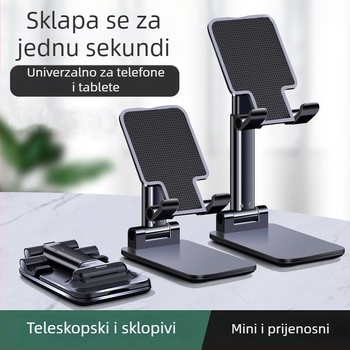 Stalak za stolni tablet - podesiv, sklopiv, prenosan, plastična konstrukcija, kompatibilan s iPadom