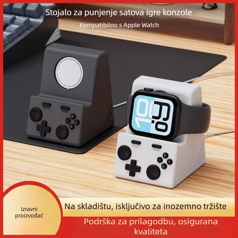 Apple Watch stolni nosač za punjenje sa silikonskom bazom, otporan na padanje i protiv klizanja, Ultra2