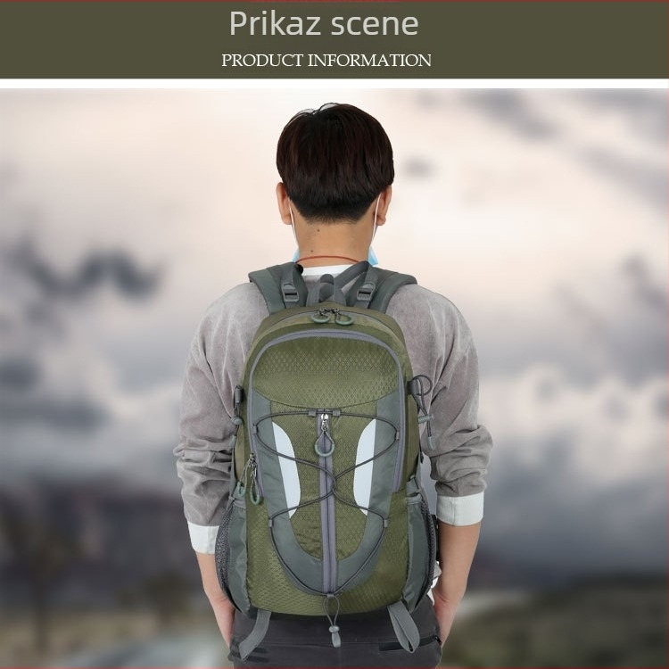 Unisex najlonski ruksak za planinarenje, prozračan, otporan na habanje, s zaštitom leđa