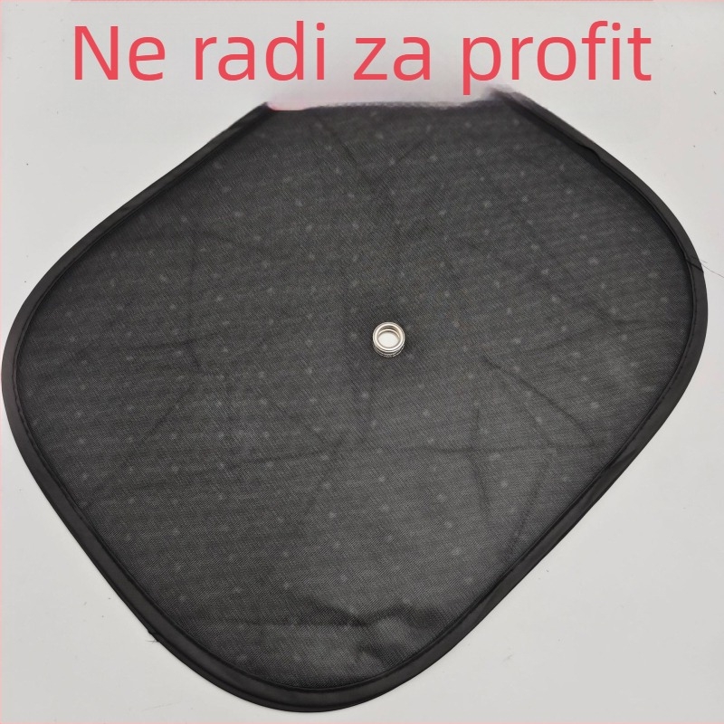 Bočna sjenila za prozor automobila - mrežasti materijal, montaža usisivačima, univerzalna kompatibilnost, mogućnost tiskanja logotipa