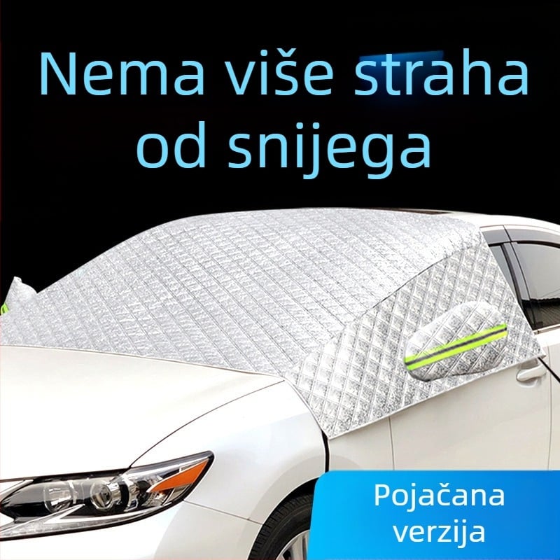 Snježna zaštita za prozore automobila, minimalističko sjenilo, mogućnost ispisa logotipa