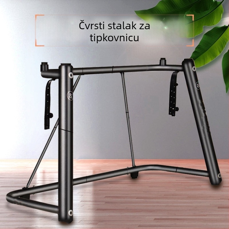 Elektronički stalak za klavijaturu za 61/76/88 tipki, metalna konstrukcija, model uxj-001, Wen yin