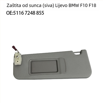 BMW 5. serija sunčani vizir ABS zamjena F10/F18, dijelovi 5116 7248 856 855