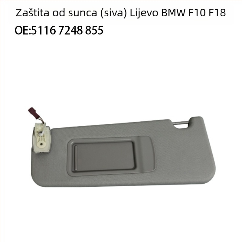 BMW 5. serija sunčani vizir ABS zamjena F10/F18, dijelovi 5116 7248 856 855