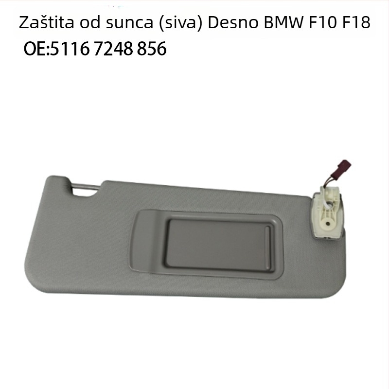 BMW 5. serija sunčani vizir ABS zamjena F10/F18, dijelovi 5116 7248 856 855