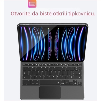 Zaštitno kućište za iPad Magic Keyboard s Bluetooth dodirnom pločom i magnetnim lebdećim stalkom