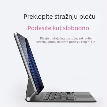 Zaštitno kućište za iPad Magic Keyboard s Bluetooth dodirnom pločom i magnetnim lebdećim stalkom