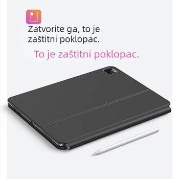 Zaštitno kućište za iPad Magic Keyboard s Bluetooth dodirnom pločom i magnetnim lebdećim stalkom
