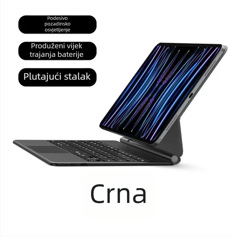 Zaštitno kućište za iPad Magic Keyboard s Bluetooth dodirnom pločom i magnetnim lebdećim stalkom