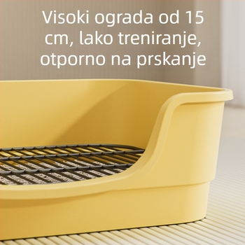 Automatska samoposlužna pseća toalet s posudom za izmet