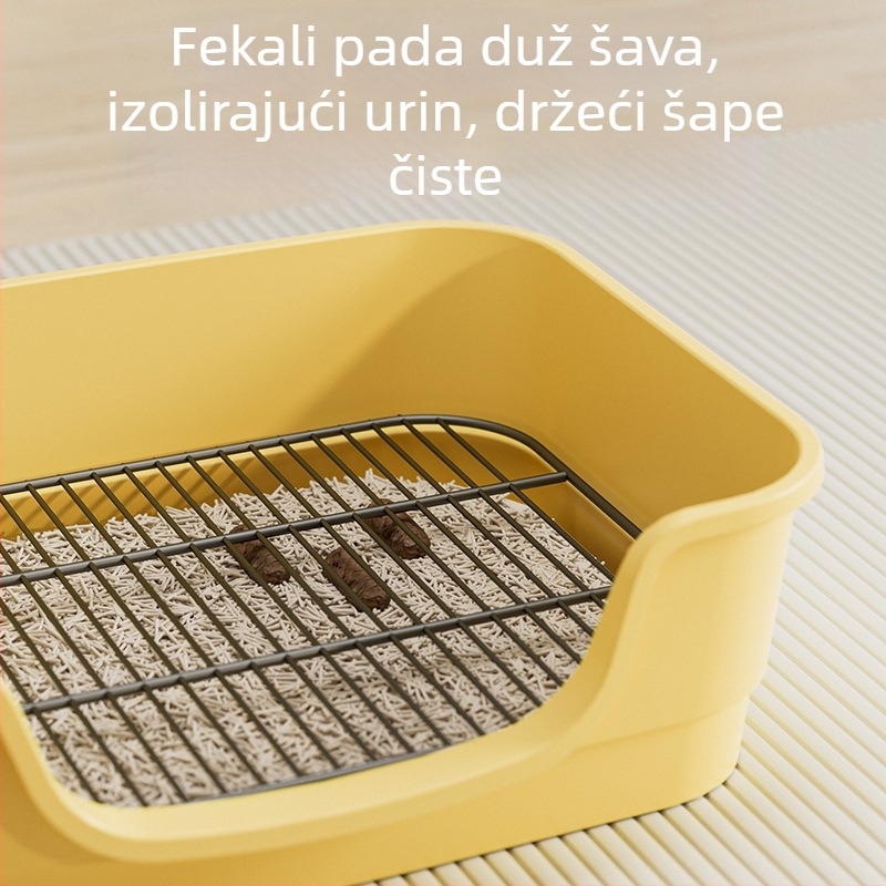Automatska samoposlužna pseća toalet s posudom za izmet