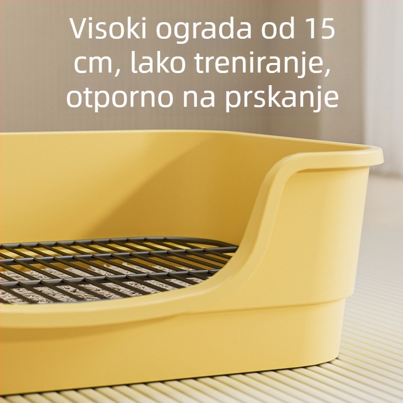 Automatska samoposlužna pseća toalet s posudom za izmet