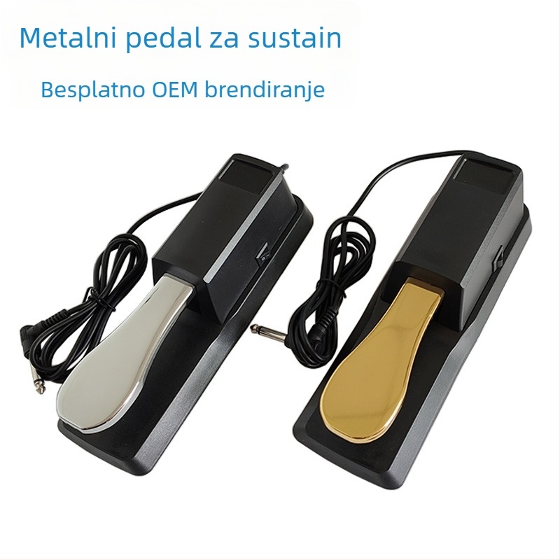Sustain pedala za elektroničku klavijaturu | ABS i metal | TB-1 TB-2 | kutija od kartona