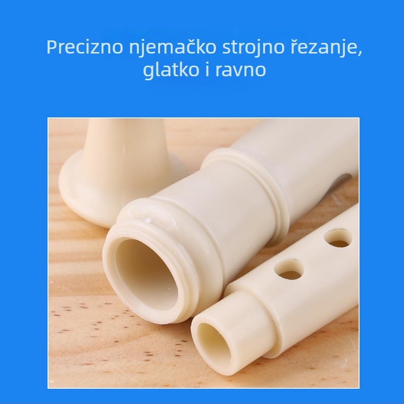 Swan rekorder, 6-otvoren početni instrument za djecu, njemački stil visokotonijski za vježbu u učionici