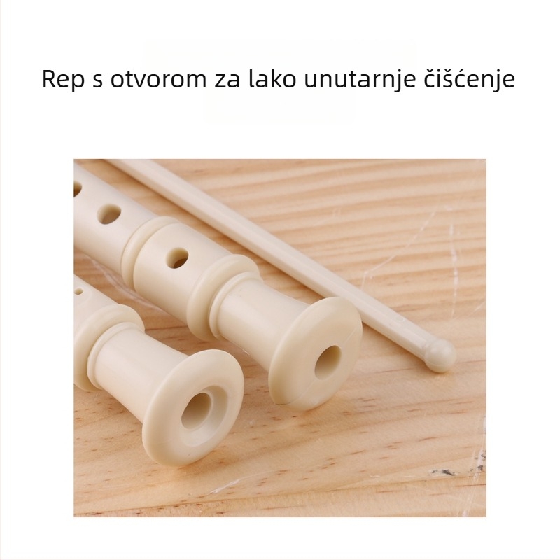 Swan rekorder, 6-otvoren početni instrument za djecu, njemački stil visokotonijski za vježbu u učionici
