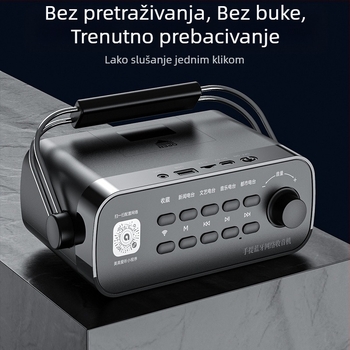 S100 Wi‑Fi internet radio – potpuno širokopojasno digitalno podešavanje, 10W RMS, Bluetooth/MP3/WMA, baterija 3000mAh