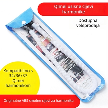Qimei cijev za duvanje za melodiku — univerzalna za melodike s 32/36/37 tipki, plastična, dodatak za melodiku