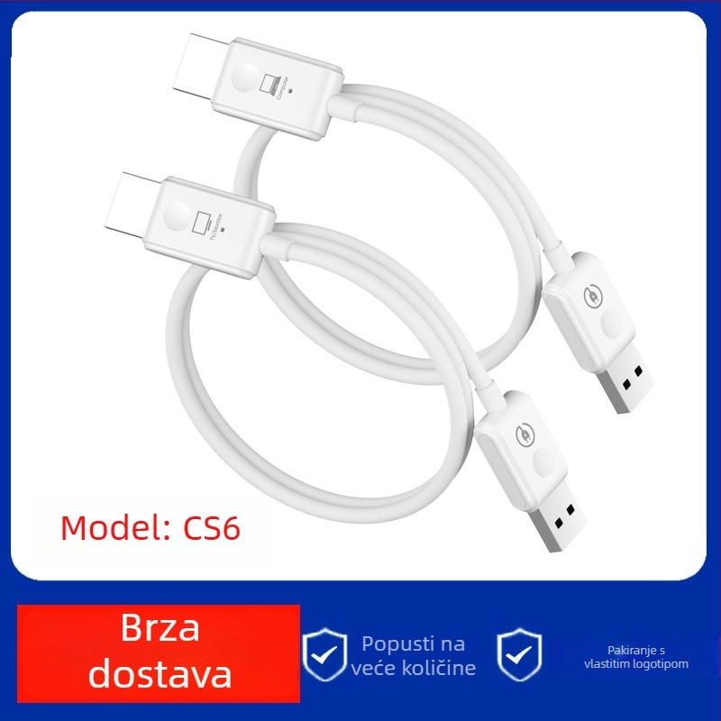 GS6 Bežični HDTV Uređaj za projekciju zaslona - HDMI 1080p, Plug-and-Play P2P